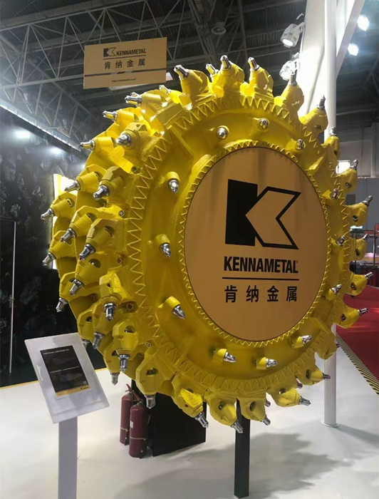 采煤机滚筒展示